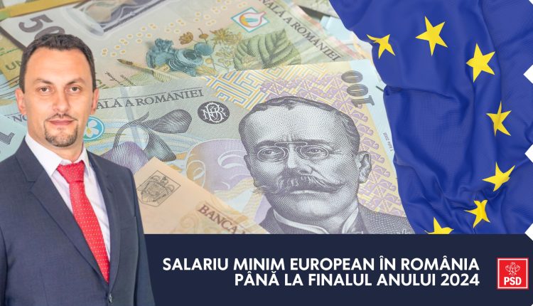 salariului minim european în România